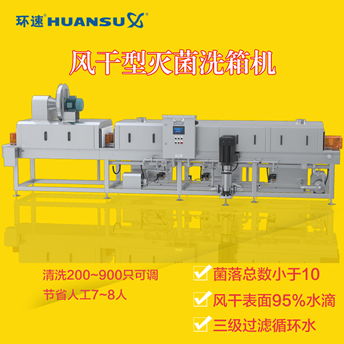 小型洗筐機 連續操作清洗